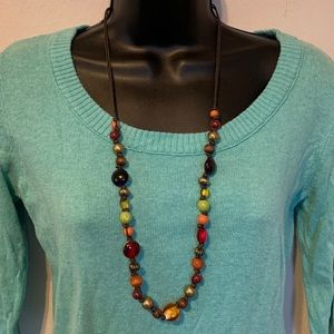 Long Beaded Necklace